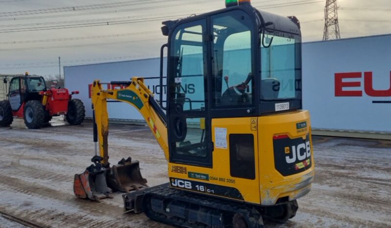 2020 JCB 16C-1 Mini Excavators For Auction: Leeds – 22nd, 23rd, 24th & 25th January 25 @ 8:00am full