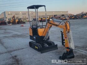 Unused 2024 Captok CK10 Micro Excavators For Auction: Leeds – 22nd, 23rd, 24th & 25th January 25 @ 8:00am full