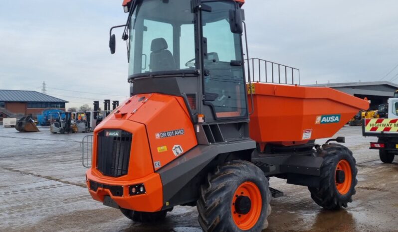 Unused Ausa DR601 AHG Site Dumpers For Auction: Leeds – 22nd, 23rd, 24th & 25th January 25 @ 8:00am full