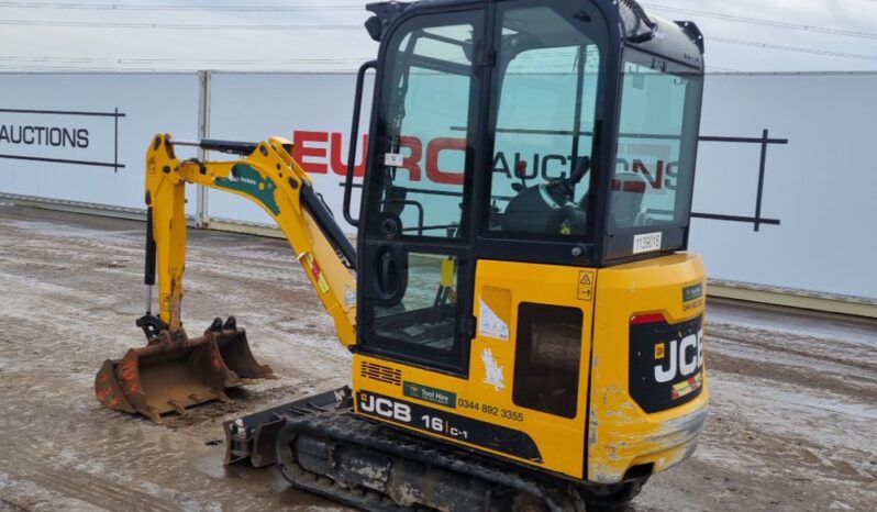 2020 JCB 16C-1 Mini Excavators For Auction: Leeds – 22nd, 23rd, 24th & 25th January 25 @ 8:00am full