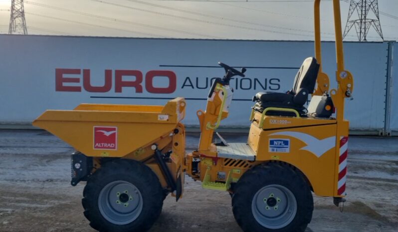 Unused 2024 Altrad belle DX1000HT Site Dumpers For Auction: Leeds – 22nd, 23rd, 24th & 25th January 25 @ 8:00am full