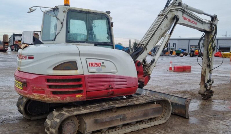 2014 Takeuchi TB290 6 Ton+ Excavators For Auction: Leeds – 22nd, 23rd, 24th & 25th January 25 @ 8:00am full