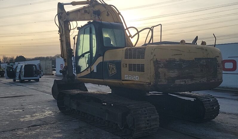 JCB JS220LC 20 Ton+ Excavators For Auction: Leeds – 22nd, 23rd, 24th & 25th January 25 @ 8:00am full