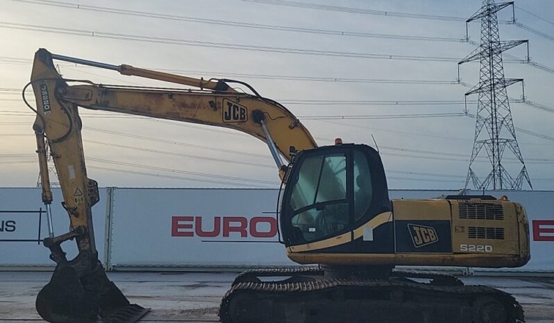 JCB JS220LC 20 Ton+ Excavators For Auction: Leeds – 22nd, 23rd, 24th & 25th January 25 @ 8:00am full