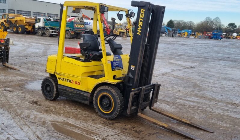 Hyster H2.00XM Forklifts For Auction: Leeds – 22nd, 23rd, 24th & 25th January 25 @ 8:00am full