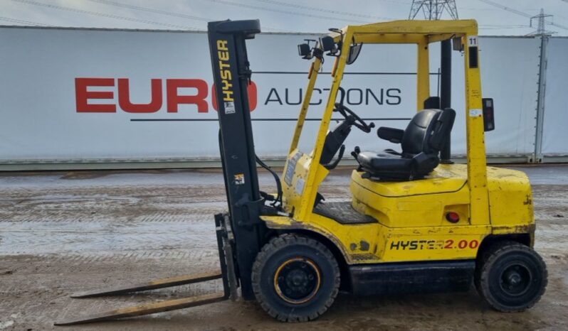 Hyster H2.00XM Forklifts For Auction: Leeds – 22nd, 23rd, 24th & 25th January 25 @ 8:00am full