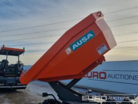 Unused Ausa D601 APG Site Dumpers For Auction: Leeds – 22nd, 23rd, 24th & 25th January 25 @ 8:00am full