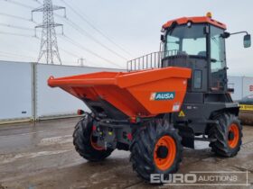 Unused Ausa DR601 AHG Site Dumpers For Auction: Leeds – 22nd, 23rd, 24th & 25th January 25 @ 8:00am