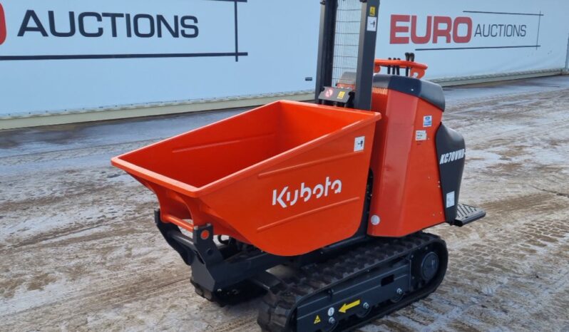 Unused Kubota KC70 Tracked Dumpers For Auction: Leeds – 22nd, 23rd, 24th & 25th January 25 @ 8:00am