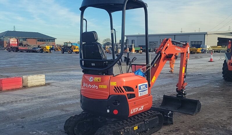 Unused 2024 Kubota U17-3A Mini Excavators For Auction: Leeds – 22nd, 23rd, 24th & 25th January 25 @ 8:00am full