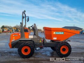 Unused Ausa D601 APG Site Dumpers For Auction: Leeds – 22nd, 23rd, 24th & 25th January 25 @ 8:00am full