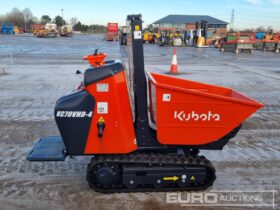 Unused Kubota KC70 Tracked Dumpers For Auction: Leeds – 22nd, 23rd, 24th & 25th January 25 @ 8:00am full