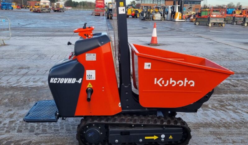 Unused Kubota KC70 Tracked Dumpers For Auction: Leeds – 22nd, 23rd, 24th & 25th January 25 @ 8:00am full