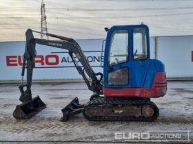 Volvo EC25 Mini Excavators For Auction: Leeds – 22nd, 23rd, 24th & 25th January 25 @ 8:00am full