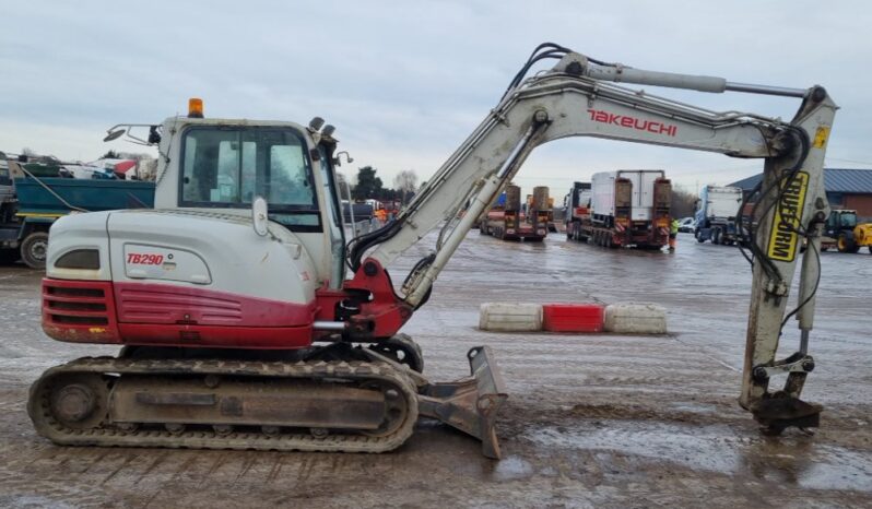 2014 Takeuchi TB290 6 Ton+ Excavators For Auction: Leeds – 22nd, 23rd, 24th & 25th January 25 @ 8:00am full