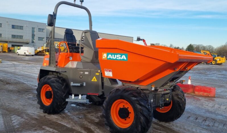 Unused Ausa D601 APG Site Dumpers For Auction: Leeds – 22nd, 23rd, 24th & 25th January 25 @ 8:00am full