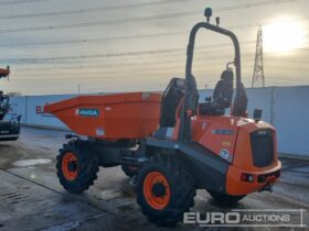 Unused Ausa D601 APG Site Dumpers For Auction: Leeds – 22nd, 23rd, 24th & 25th January 25 @ 8:00am full