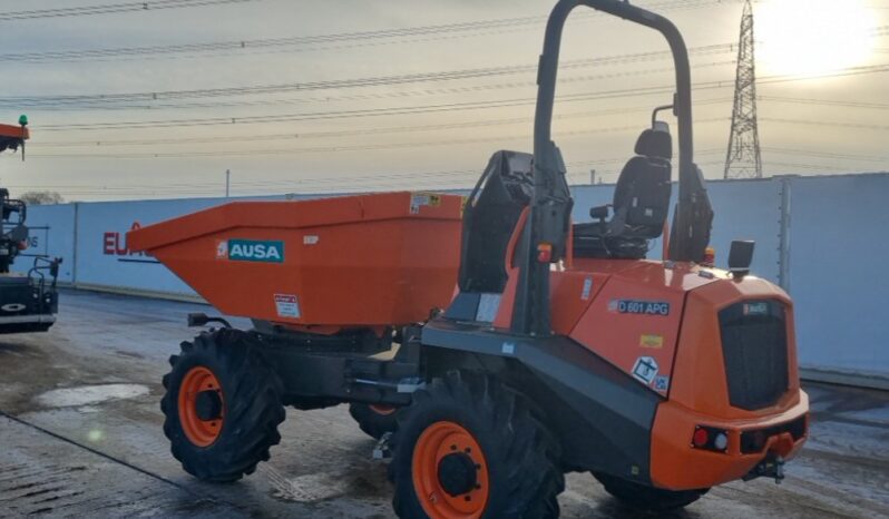 Unused Ausa D601 APG Site Dumpers For Auction: Leeds – 22nd, 23rd, 24th & 25th January 25 @ 8:00am full