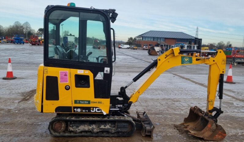 2020 JCB 16C-1 Mini Excavators For Auction: Leeds – 22nd, 23rd, 24th & 25th January 25 @ 8:00am full