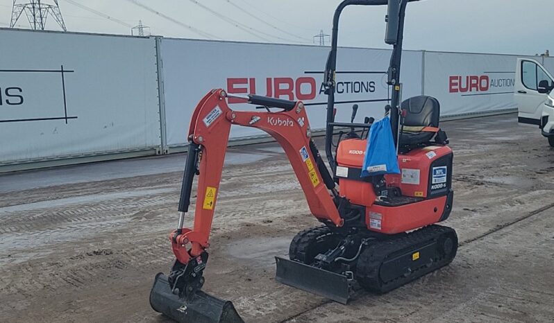 2024 Kubota K008-5 Micro Excavators For Auction: Leeds – 22nd, 23rd, 24th & 25th January 25 @ 8:00am