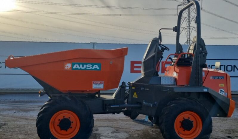 Unused Ausa D601 APG Site Dumpers For Auction: Leeds – 22nd, 23rd, 24th & 25th January 25 @ 8:00am full