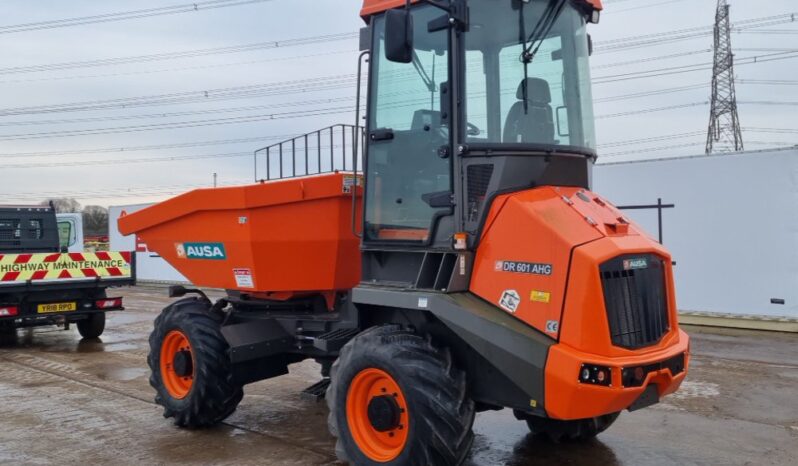 Unused Ausa DR601 AHG Site Dumpers For Auction: Leeds – 22nd, 23rd, 24th & 25th January 25 @ 8:00am full