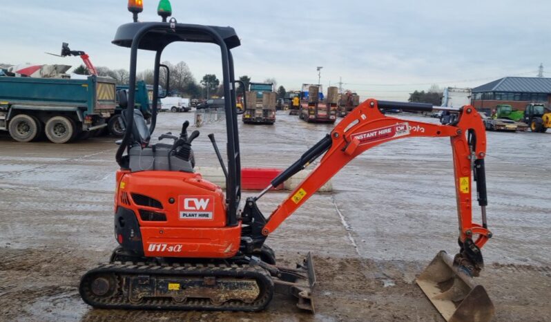 2020 Kubota U17-3A Mini Excavators For Auction: Leeds – 22nd, 23rd, 24th & 25th January 25 @ 8:00am full