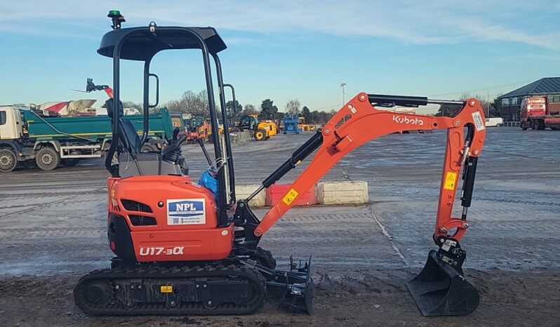 Unused 2024 Kubota U17-3A Mini Excavators For Auction: Leeds – 22nd, 23rd, 24th & 25th January 25 @ 8:00am full