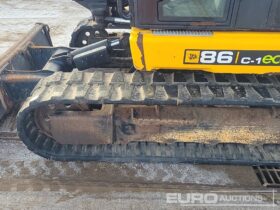 2018 JCB 86C-1 ECO 6 Ton+ Excavators For Auction: Leeds – 22nd, 23rd, 24th & 25th January 25 @ 8:00am full