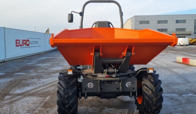 Unused Ausa D601 APG Site Dumpers For Auction: Leeds – 22nd, 23rd, 24th & 25th January 25 @ 8:00am full