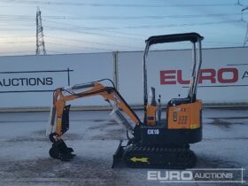 Unused 2024 Captok CK10 Micro Excavators For Auction: Leeds – 22nd, 23rd, 24th & 25th January 25 @ 8:00am full