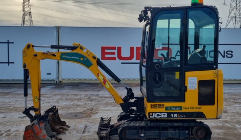 2020 JCB 16C-1 Mini Excavators For Auction: Leeds – 22nd, 23rd, 24th & 25th January 25 @ 8:00am full