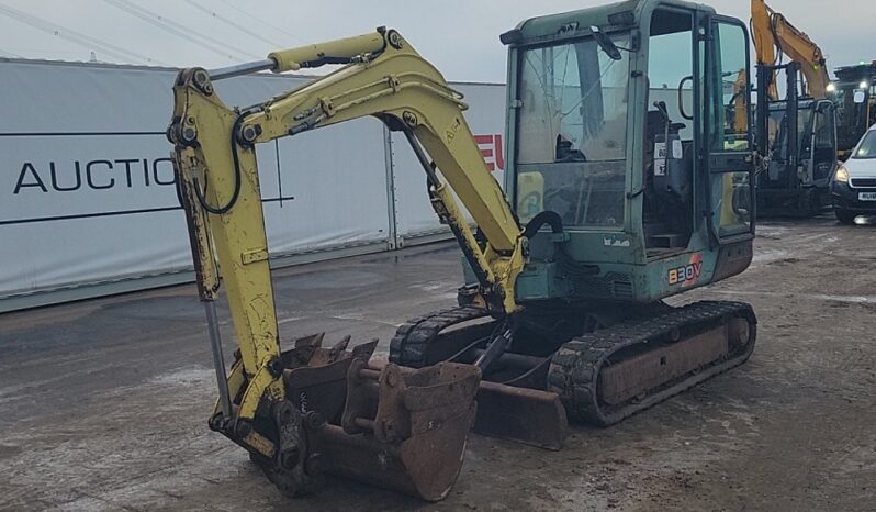 Yanmar B30V Mini Excavators For Auction: Leeds – 22nd, 23rd, 24th & 25th January 25 @ 8:00am