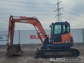 2013 Doosan DX80R 6 Ton+ Excavators For Auction: Leeds – 22nd, 23rd, 24th & 25th January 25 @ 8:00am full