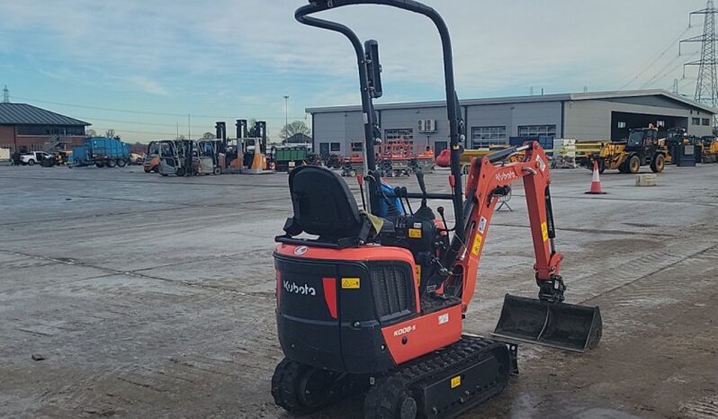 2024 Kubota K008-5 Micro Excavators For Auction: Leeds – 22nd, 23rd, 24th & 25th January 25 @ 8:00am full