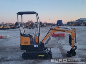 Unused 2024 Captok CK10 Micro Excavators For Auction: Leeds – 22nd, 23rd, 24th & 25th January 25 @ 8:00am full