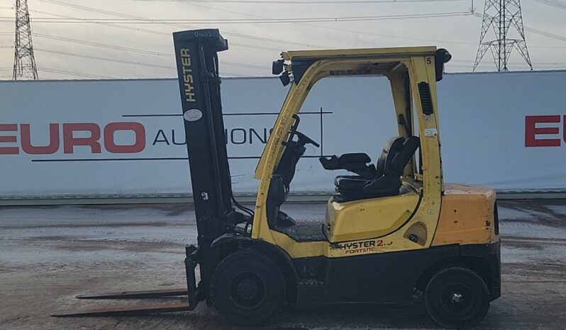 Hyster H2.5FT Forklifts For Auction: Leeds – 22nd, 23rd, 24th & 25th January 25 @ 8:00am full