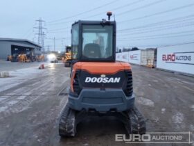 2020 Doosan DX35Z Mini Excavators For Auction: Leeds – 22nd, 23rd, 24th & 25th January 25 @ 8:00am full