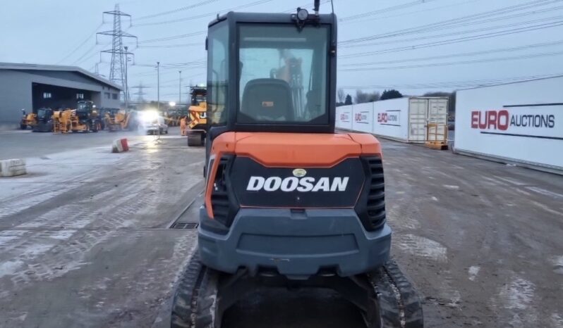 2020 Doosan DX35Z Mini Excavators For Auction: Leeds – 22nd, 23rd, 24th & 25th January 25 @ 8:00am full