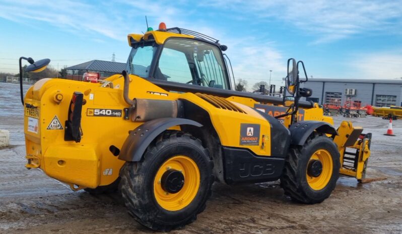 2019 JCB 540-140 Hi Viz Telehandlers For Auction: Leeds – 22nd, 23rd, 24th & 25th January 25 @ 8:00am full