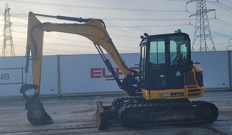 2018 JCB 86C-1 ECO 6 Ton+ Excavators For Auction: Leeds – 22nd, 23rd, 24th & 25th January 25 @ 8:00am full