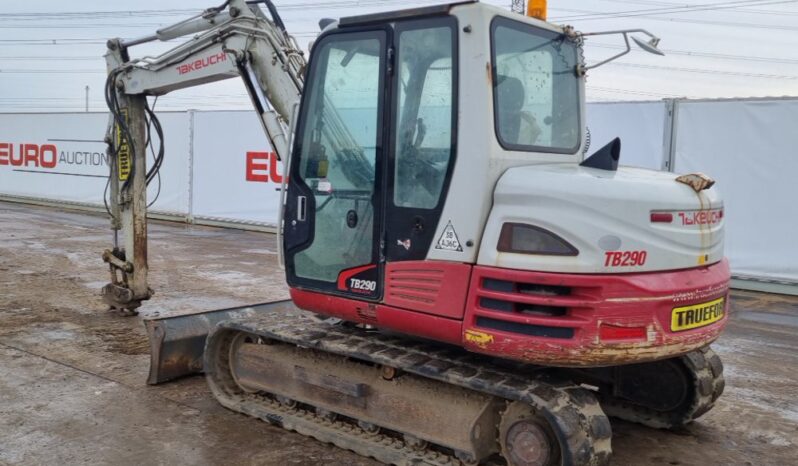 2014 Takeuchi TB290 6 Ton+ Excavators For Auction: Leeds – 22nd, 23rd, 24th & 25th January 25 @ 8:00am full