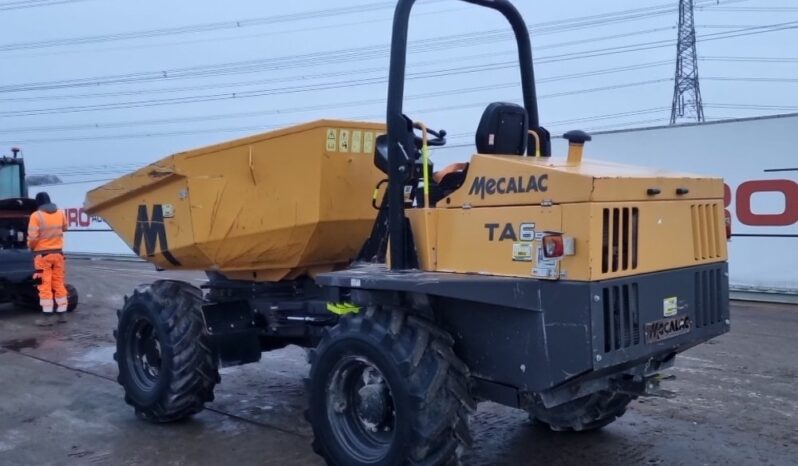 2022 Mecalac TA6S Site Dumpers For Auction: Leeds – 22nd, 23rd, 24th & 25th January 25 @ 8:00am full