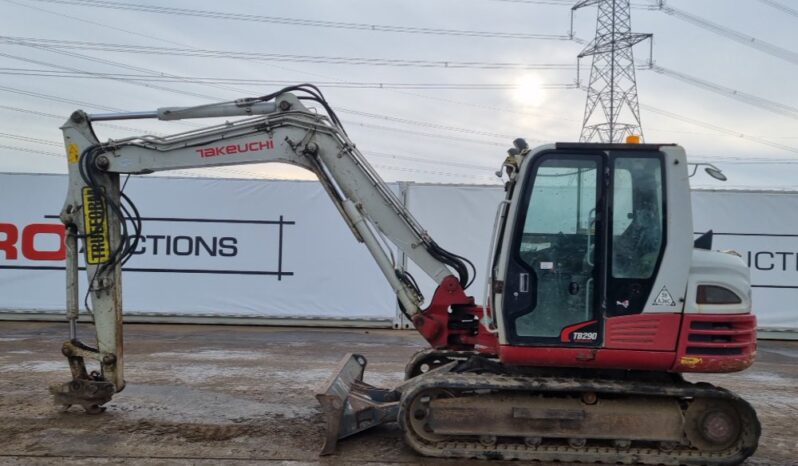 2014 Takeuchi TB290 6 Ton+ Excavators For Auction: Leeds – 22nd, 23rd, 24th & 25th January 25 @ 8:00am full