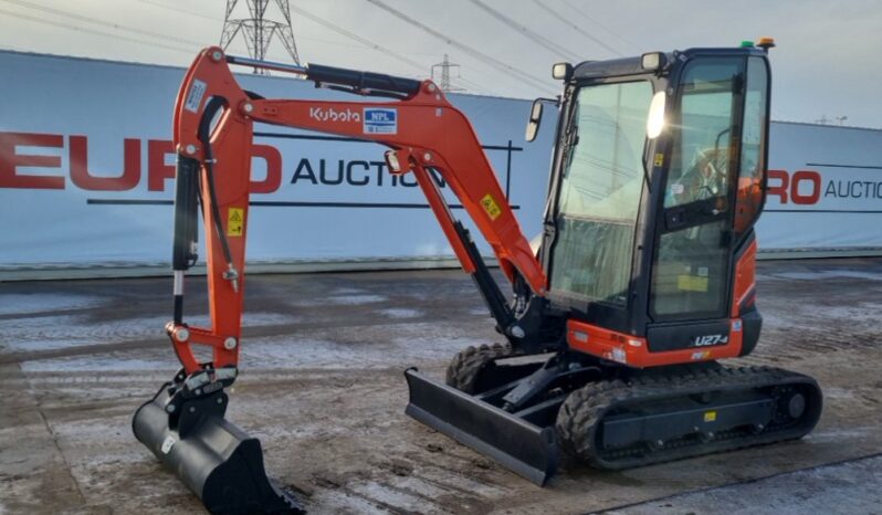 Unused 2024 Kubota U27-4 Mini Excavators For Auction: Leeds – 22nd, 23rd, 24th & 25th January 25 @ 8:00am