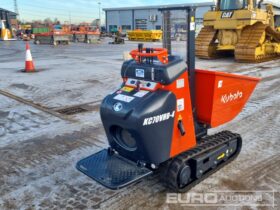 Unused Kubota KC70 Tracked Dumpers For Auction: Leeds – 22nd, 23rd, 24th & 25th January 25 @ 8:00am full