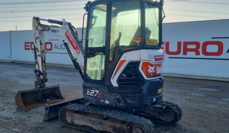 2020 Bobcat E27Z Mini Excavators For Auction: Leeds – 22nd, 23rd, 24th & 25th January 25 @ 8:00am full