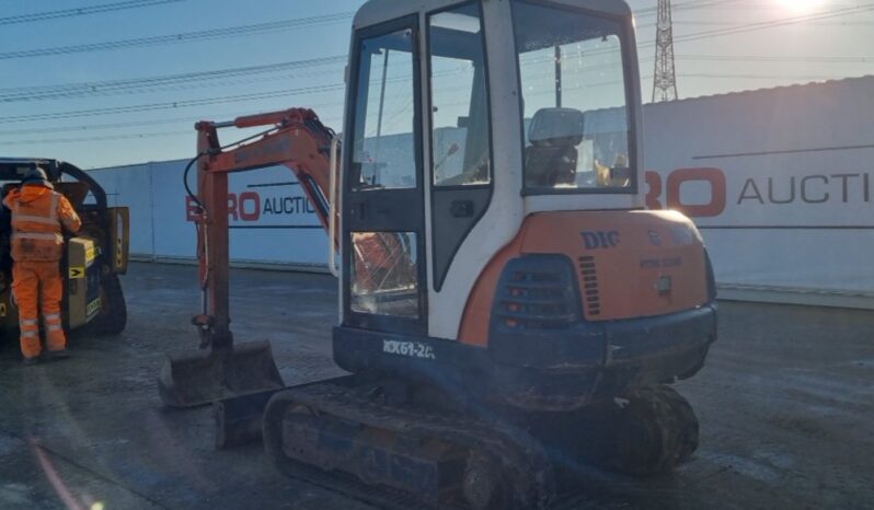 Kubota KX61-2A Mini Excavators For Auction: Leeds – 22nd, 23rd, 24th & 25th January 25 @ 8:00am full