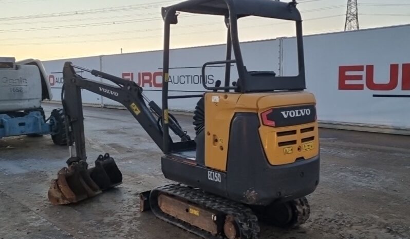 2017 Volvo EC15D Mini Excavators For Auction: Leeds – 22nd, 23rd, 24th & 25th January 25 @ 8:00am full