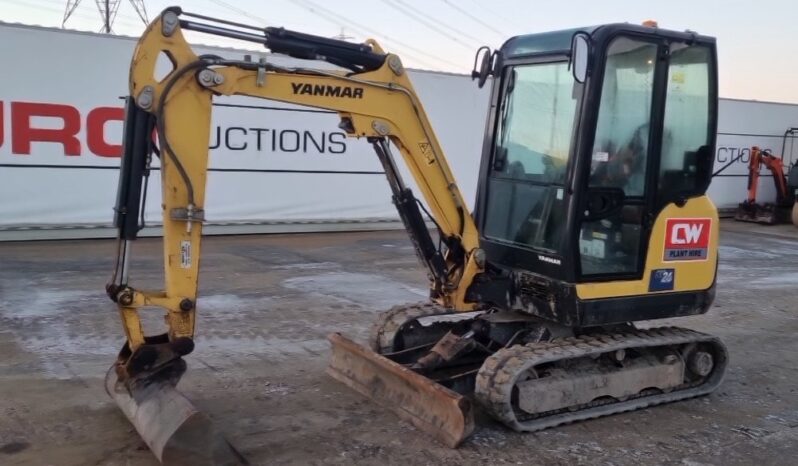 2020 Yanmar SV26 Mini Excavators For Auction: Leeds – 22nd, 23rd, 24th & 25th January 25 @ 8:00am